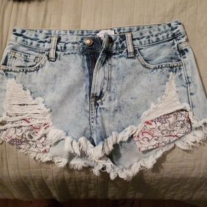 Jean shorts